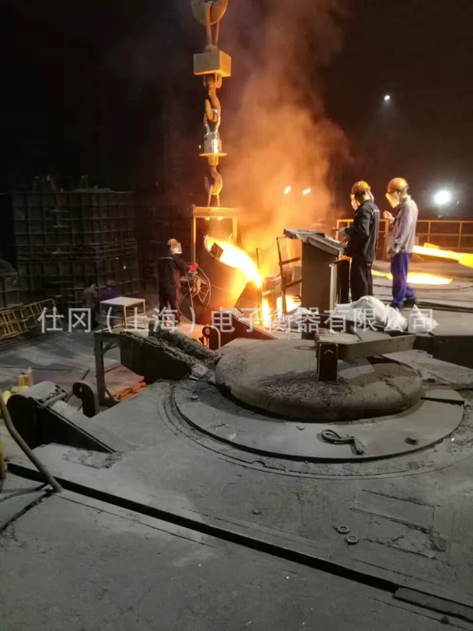 (прямая доставка производителя) Цифровые весы со стальным покрытием, подвесные электронные весы для измерения железной воды, термостойкие крановые весы