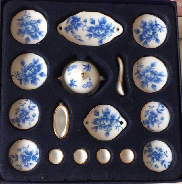 dollhouse  miniaturesʳ��ģ�ͷ��������������18ͷ�մɲ��