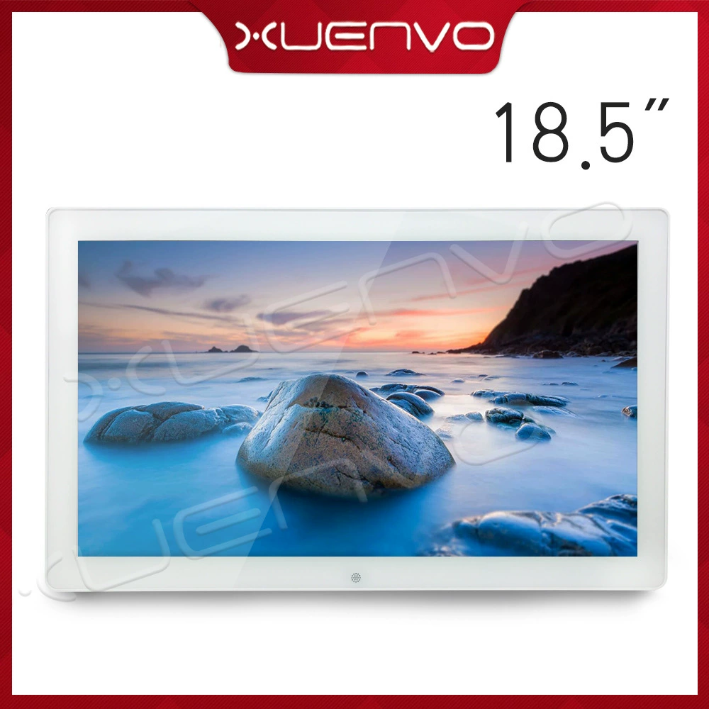 18.5 -inch 19 -inch electronic photo frame digital photo frame elevator stand -alone advertising machine HD video display