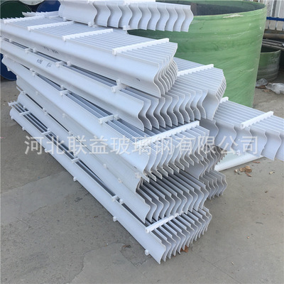 玻璃钢脱硫塔除雾器 增强聚丙烯PP除雾器 旋流板除雾器S型耐高温