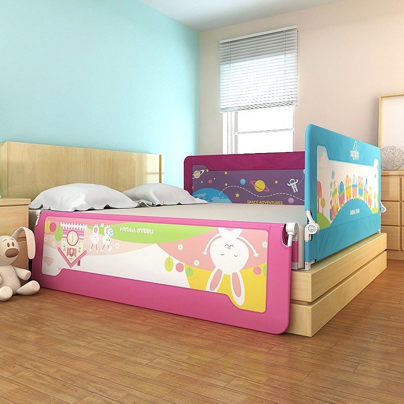 婴宝乐床护栏床围栏婴儿宝宝床边防护栏1.8米儿童围栏2米大床通用|ms