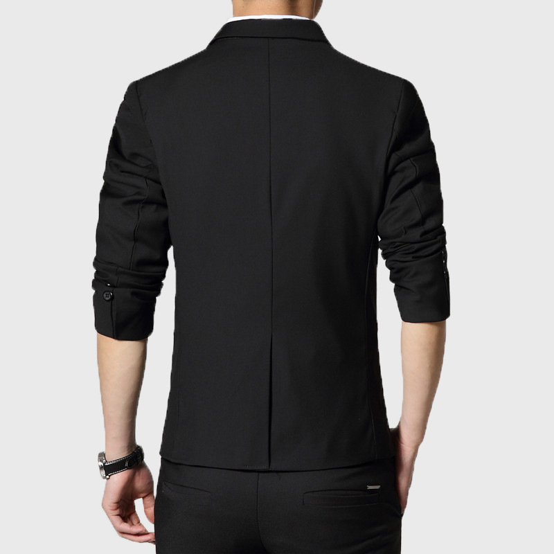 Hombres de primavera y verano nuevos hombres de traje casual de los hombres de negocios delgada chaqueta al por mayor estilo coreano pequeño traje