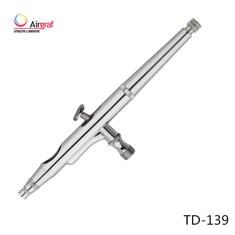 供应0.2mm口径双动美甲喷笔 TD-139