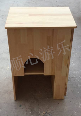 廠家直銷 幼兒園樟子松茶杯桶 兒童單面茶桶實木水櫃 幼兒茶水桶