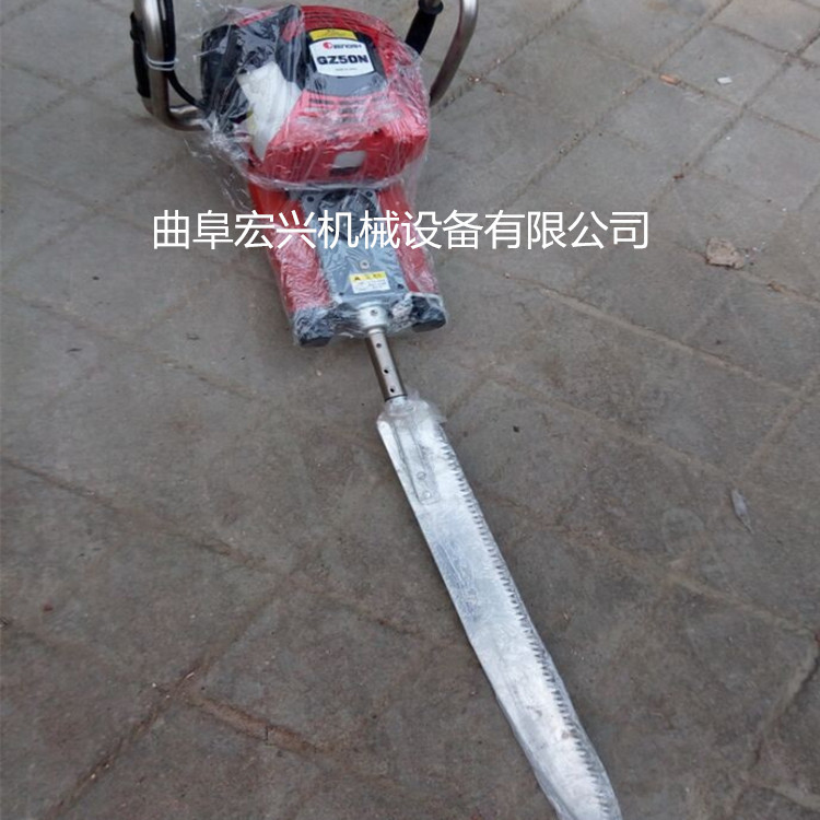 生产直销耐用多功能挖树机 汽油手提式二冲程园林绿化电锯挖树机