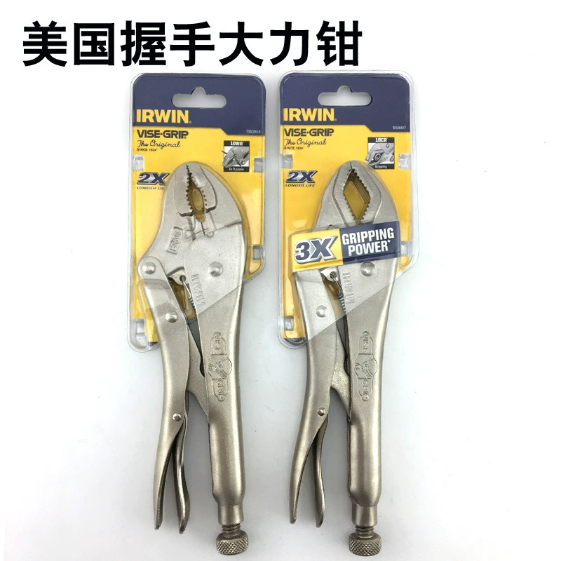 Американские клещи VISE-GRIP с рукояткой 4 5 7 10WR 10CR, 10-дюймовые, прочные, держащие зажим, держащие зажим