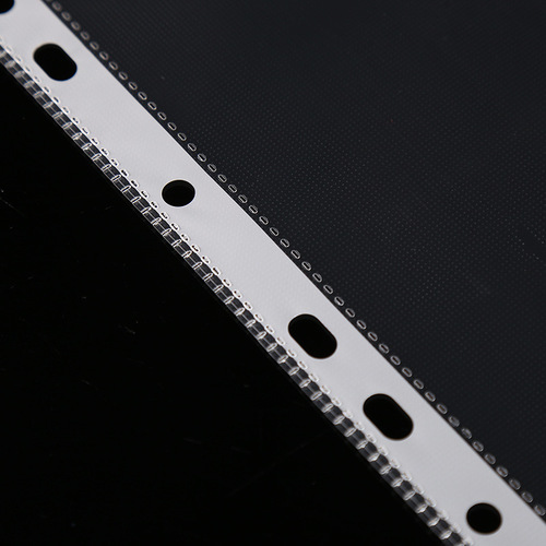 11-hole file bag A4 transparent loose-leaf inner leaf bag 3-hole 4-hole file folder storage protective film file bag wholesale