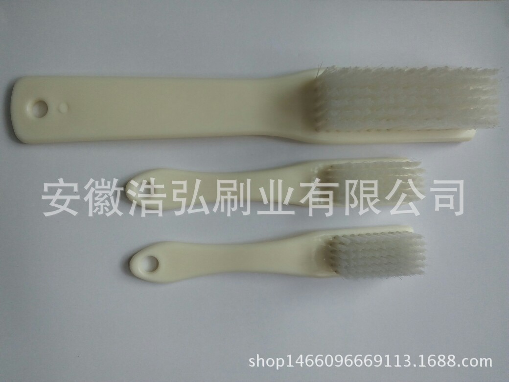 文玩刷子塑料白尼龙丝超硬款软款金刚核桃开青皮刷清理