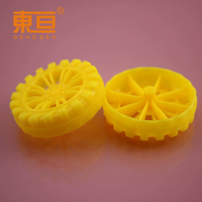 HB402AH грубый желтый внедорожное пластиковое колесо пластиковое колесо игрушечные аксессуары восемь опорных конструкций более прочные