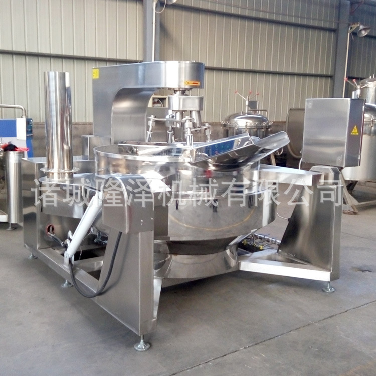 多爪酱料炒锅 大型火锅底料炒料机 红外线静音节能炒锅辣椒酱