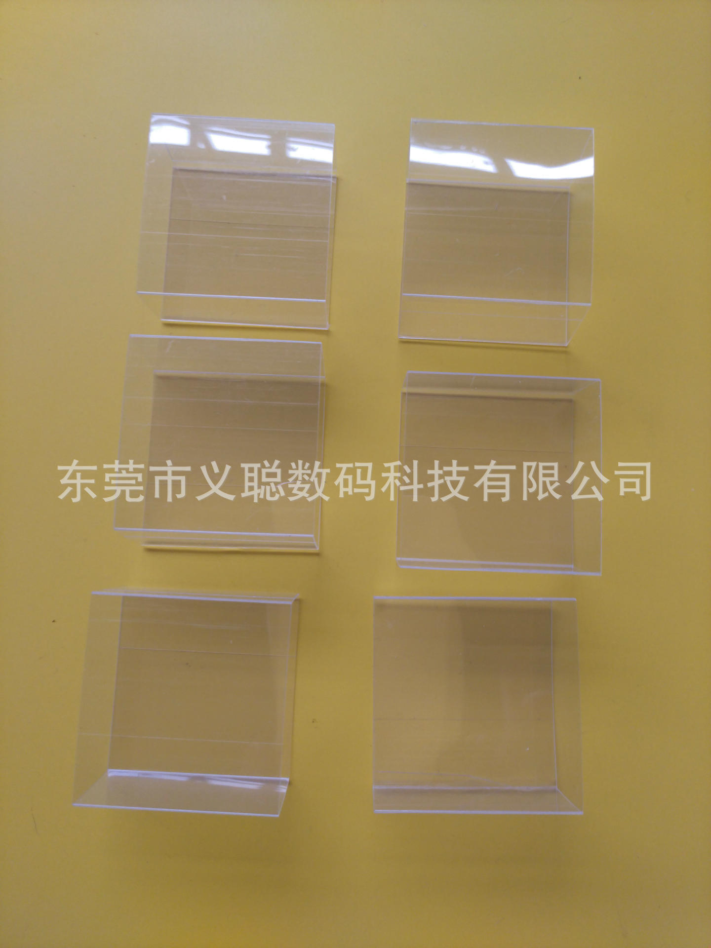 批发PET粘好硬膜L40*W40*H20 数据线捆绑膜扎线膜四方膜