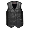 Warm vest, V-neckline, for middle age, wholesale