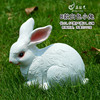 Rabbit, jewelry, decorations, animal model, resin, suitable for import