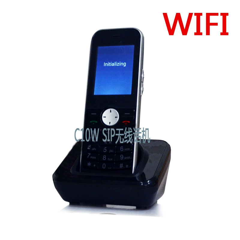 Портативный IP-телефон C10W SIP-протокол Wi-Fi телефон литиевый аккумулятор время работы аккумулятора