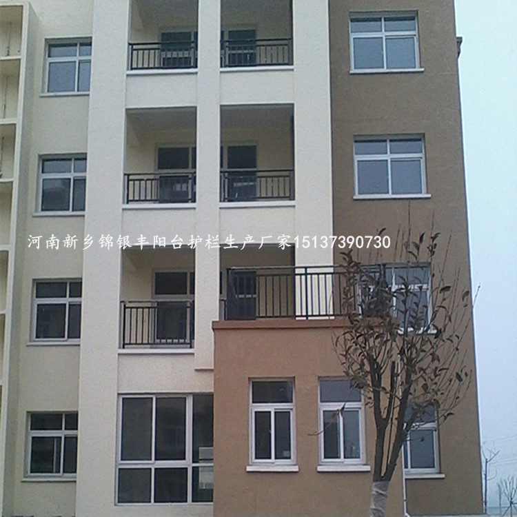 楼盘阳台护栏锌钢阳台栏杆河南新乡阳台护栏批发厂家