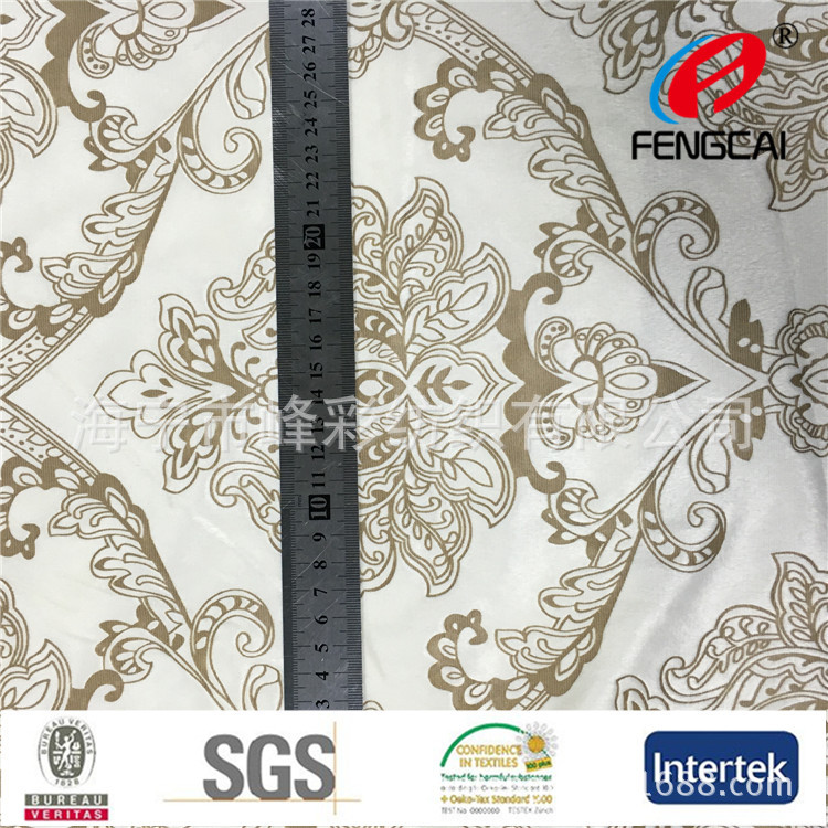 厂家直销各种压胶超柔短毛绒 胶印超柔绒面料 可订单花型