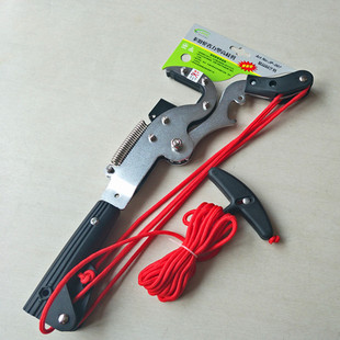 [Factory direct sales] Four-pulley Big Mac high branch shears thick nylon rope high-altitude thick branch shears 3 M 5 m rod