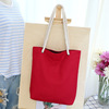 Shopping bag, capacious purse, increased thickness, hand painting