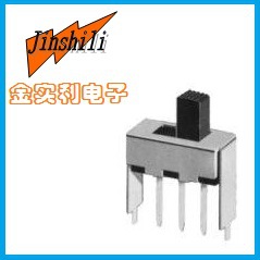 供应拨动开关　铁壳铜壳　SS-12F49　单极双位