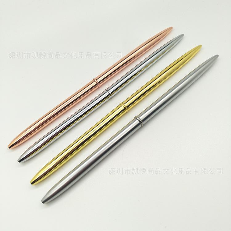 wholesale Slim rose Metal ball pen Silver Pen Simplicity Chaopai customized Clothes & Accessories Advertising gifts