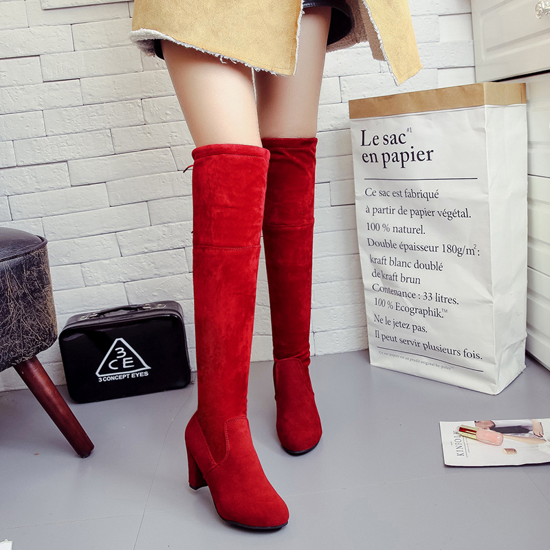 Bottes femme en Daim - Ref 3354742 Image 39