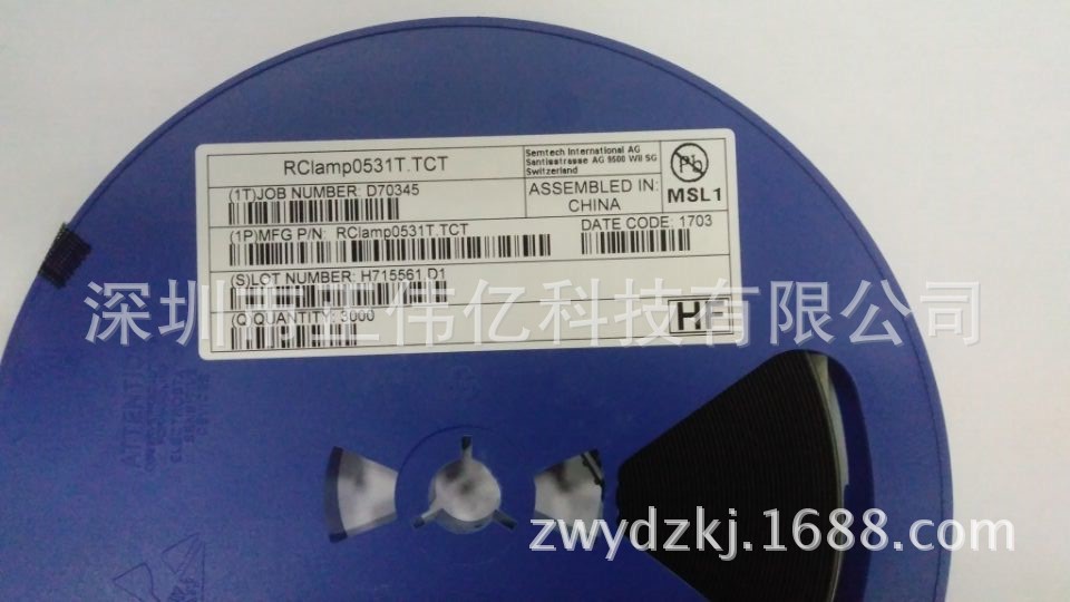 原装现货RCLAMP0531T.TCT  SLP1006P2T TVS DIODE 5VWM 20VC