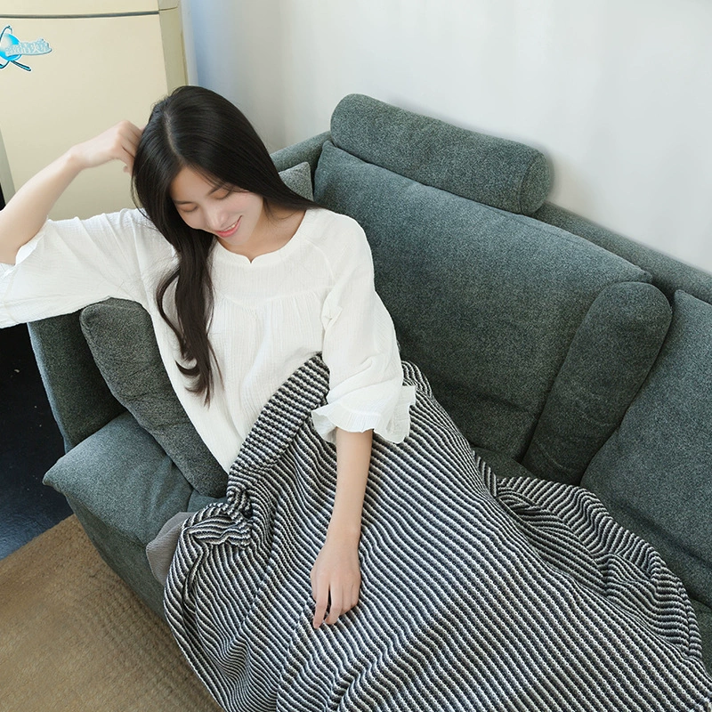 Spring knitted duvet, cloak, sofa