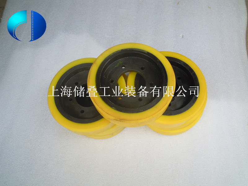 厂家专业生产聚氨酯包胶轮,AGV车轮