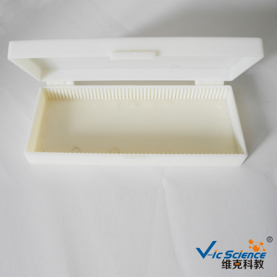 Manufactor wholesale Slice box 50 Pack Plastic slicing box Biopsies Biology experiment instrument