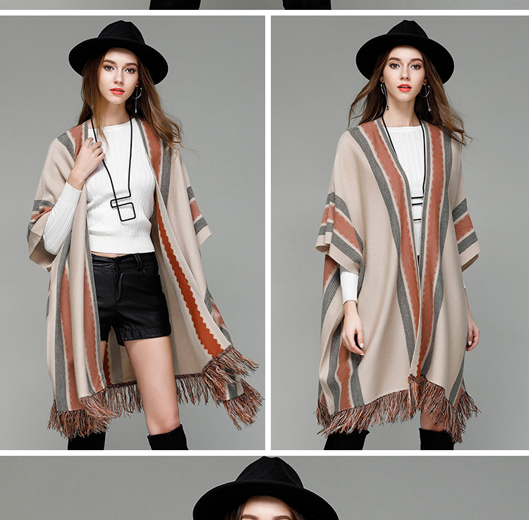 tassel Knitted Jacket NSYH19625