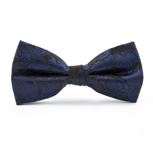 Formal bow tie, men's business casual cashew flower and grass color bow tie, wedding groom and best man bow tie cross-border supply