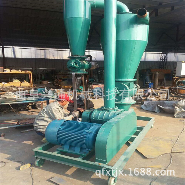 粉煤灰装罐输送机 软管抽送气力吸粮机  细沙粮食气力运输机