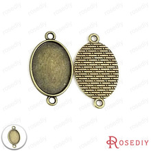 Diy�Ͻ���� ��25*18MM���¿׺Ͻ���� ������ʯ���� �ֹ�����