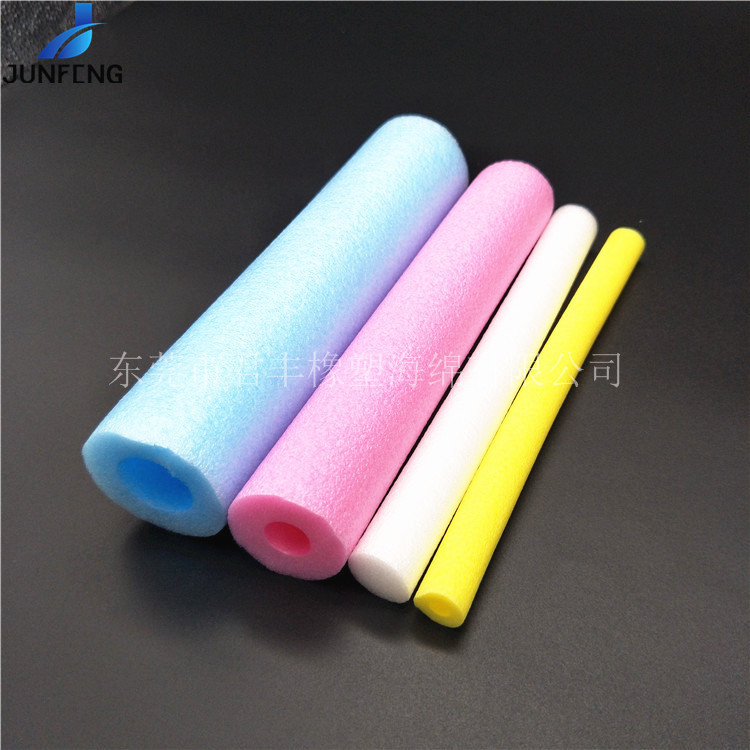 多色异形珍珠棉泡沫管EPE珍珠棉泡沫管紧密epe珍珠棉管制作