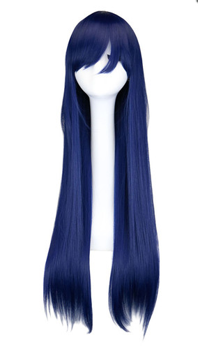 cos wig colorful long straight hair cosplay wig universal anime hot selling 80cm wig wholesale