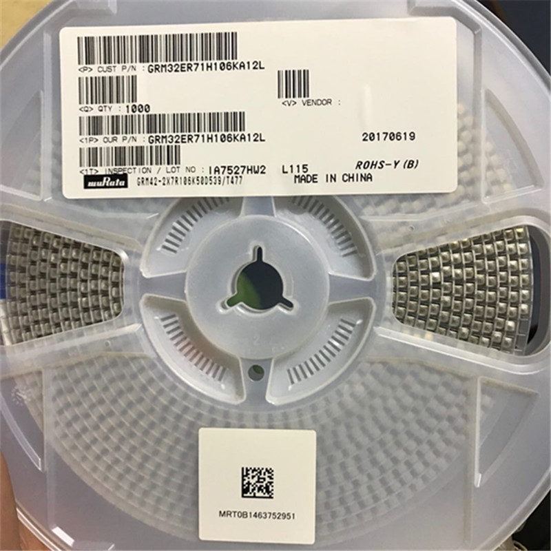 陶瓷电容1210 106K50V 10UF X7R GRM32ER71H106KA12L配套电子  ZY