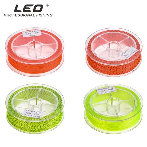 27964 LEO [Fly Fishing Extension Line Spare Line] Nylon Fly Fishing Reel Fishing Line Extra Line Cup Spare Line