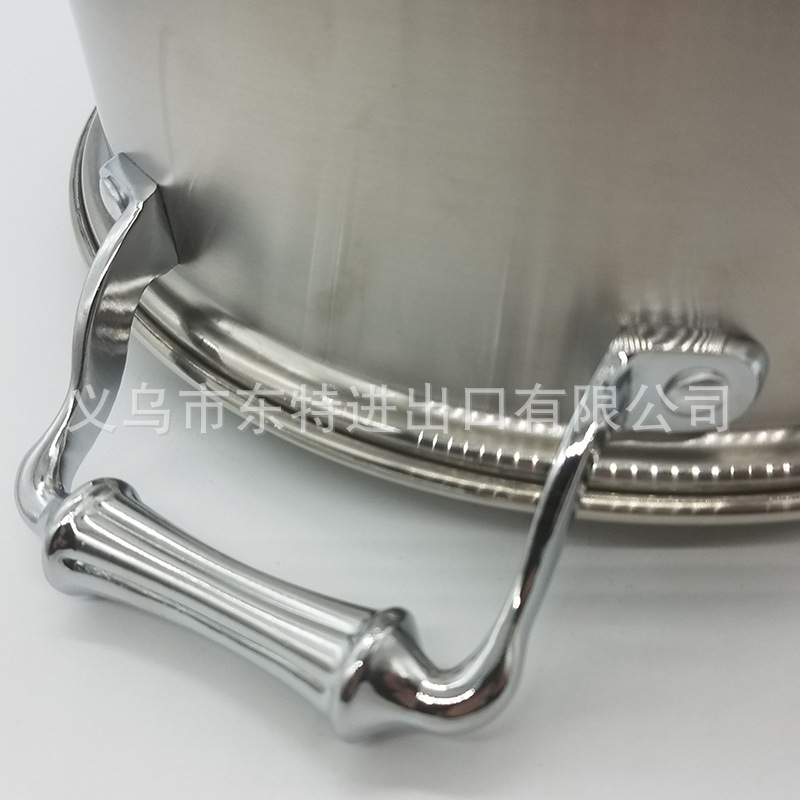 Factory direct sales of stainless steel steamers, combination LIDS, double-bottom steamers, composite steel multi-purpose steamers, high-end gift POTS detail image 17