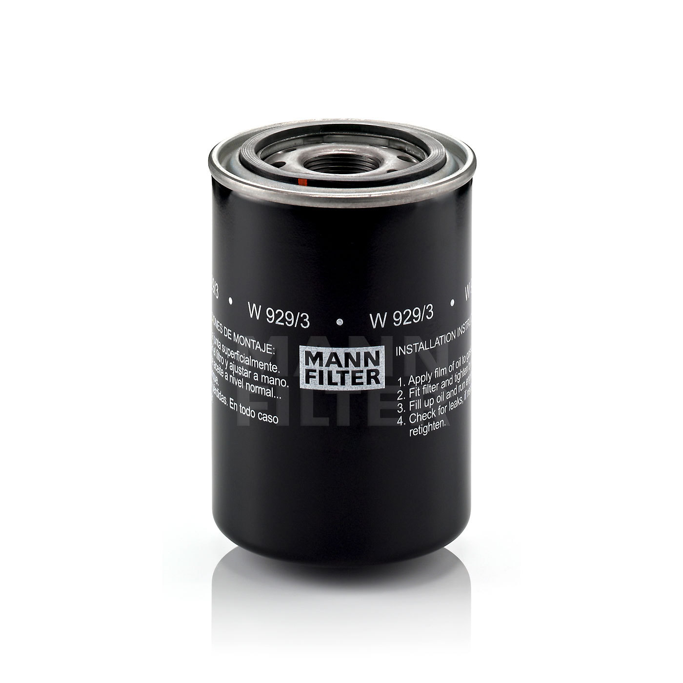 W929/3油滤MANN-FILTER(曼牌滤清器)