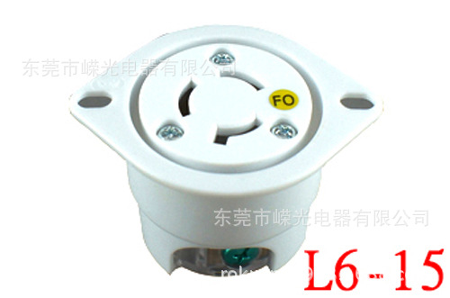 LK-7312FO NEMA连接器 L6-15C 半导体电机减速器包装机械