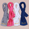 Gym Sweat Sports towel lengthen 32x110cm run pure cotton Sweat Sports towel Batch customized logo