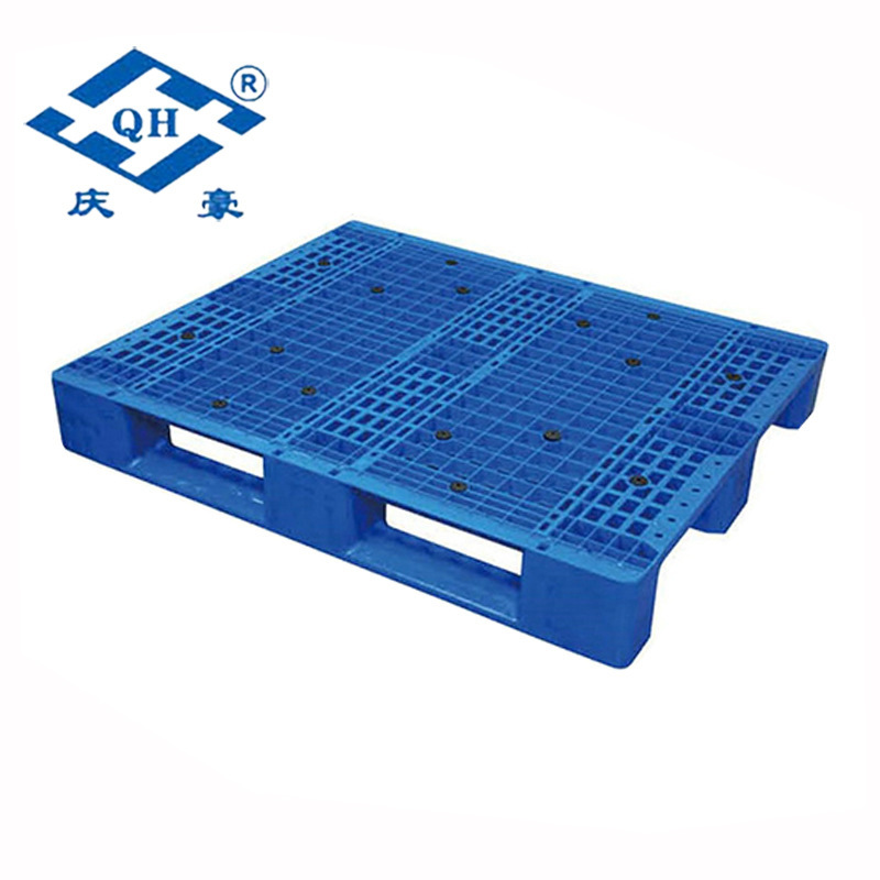 强力推荐大型网格塑料托盘 QH-1211H2网格川字型塑料仓储托盘