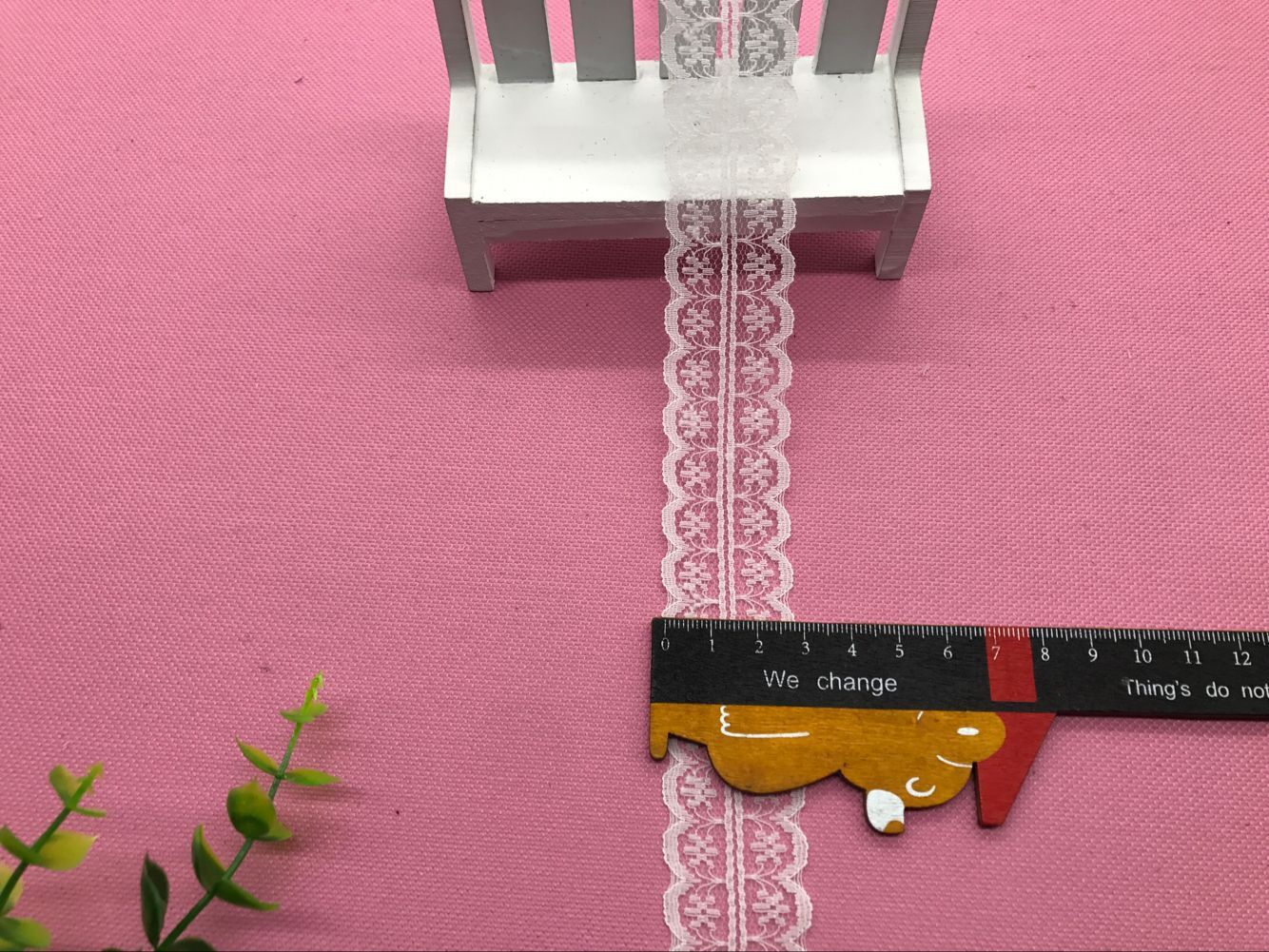 蕾丝花边无弹花边锦纶花边厂家直销长期现货供应134 宽度2.8CM