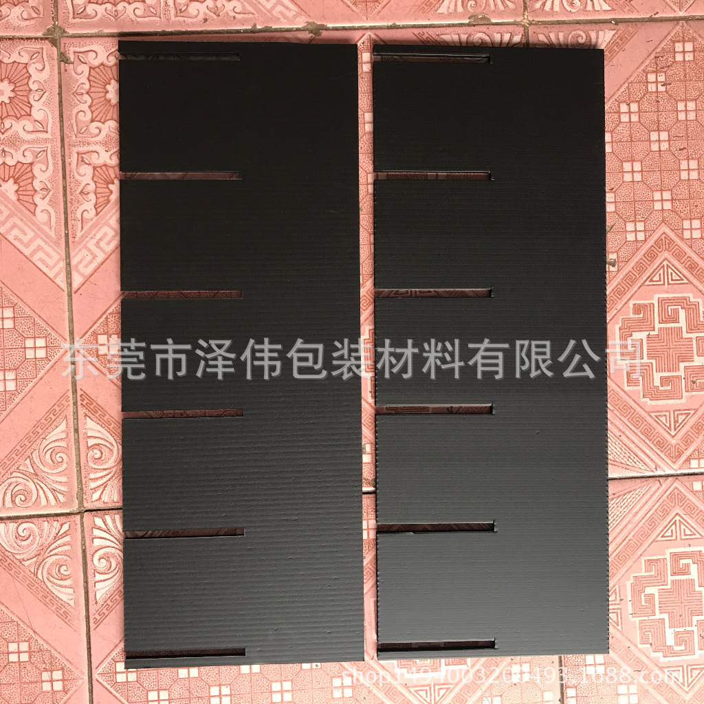 PP中空板5mm板材定做五金配件刀卡 塑料隔板