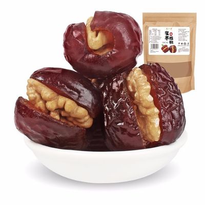 枣夹核桃蜜枣夹核桃270g内含独立小包无核蜜枣核桃仁休闲零食|ru