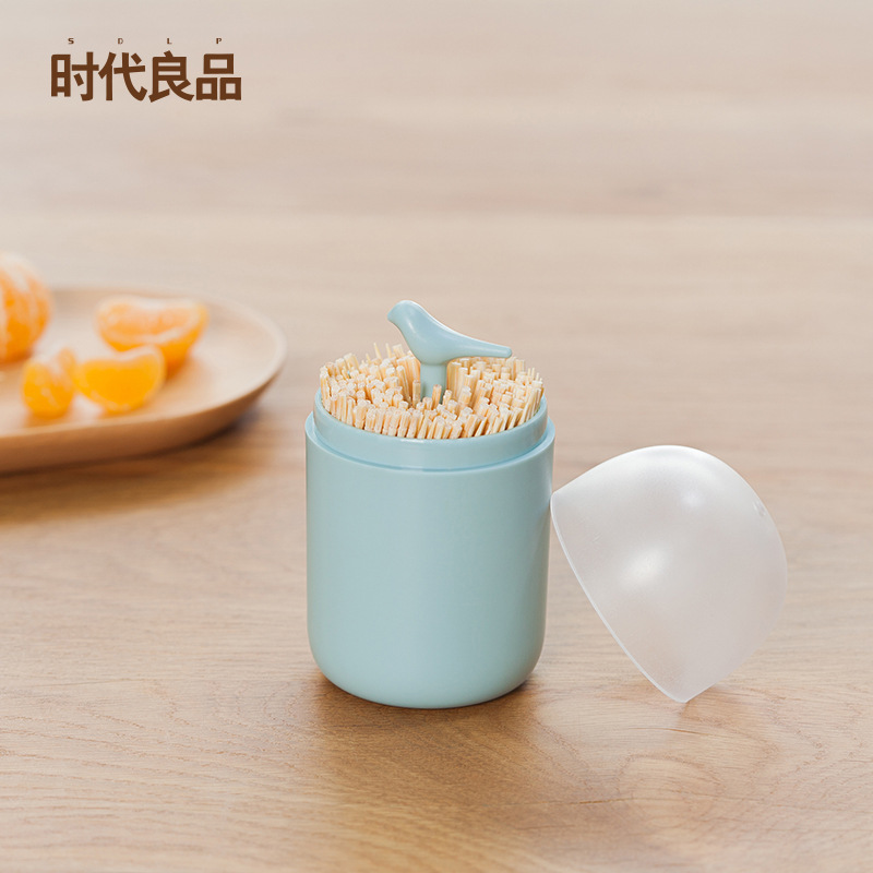 时代良品 居家日用礼品 创意ABS材质牙签筒/盒 定制批发|ru
