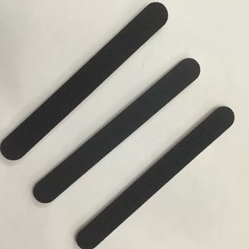 厂家直销黑色指甲锉可水洗EVA打磨条美甲修型打磨条时尚美甲