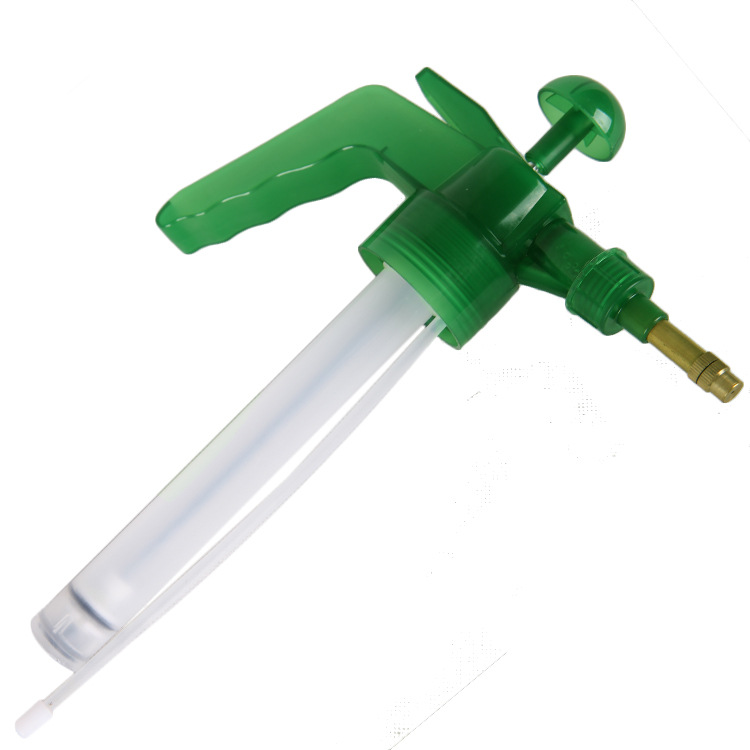 OEM 1.2L pulverización neumática manual horticultura riego de flores pulverización manual pulverización de plástico transparente pulverización