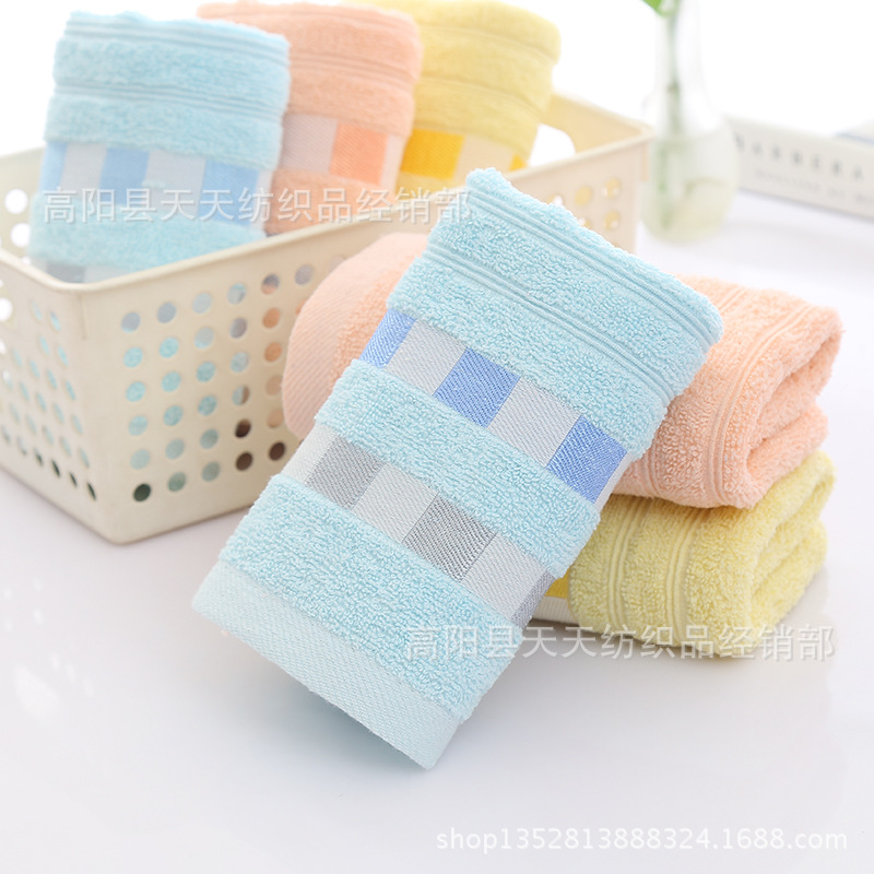 厂家直销毛巾棉质批发 礼品赠品回礼满月劳保 柔软吸水可定制LOGO