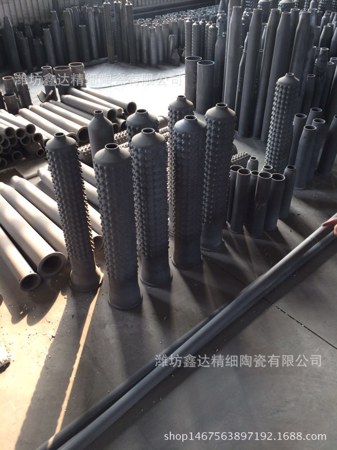 碳化硅换热器，陶瓷换热器，辐射管，反应烧结碳化硅陶瓷异形件